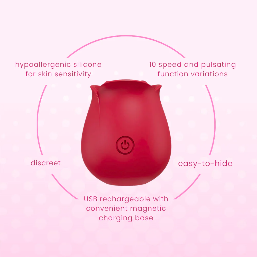 Euphoria #1 Selling Rose Sex Toy Air Pulse Stimulator - Image 9