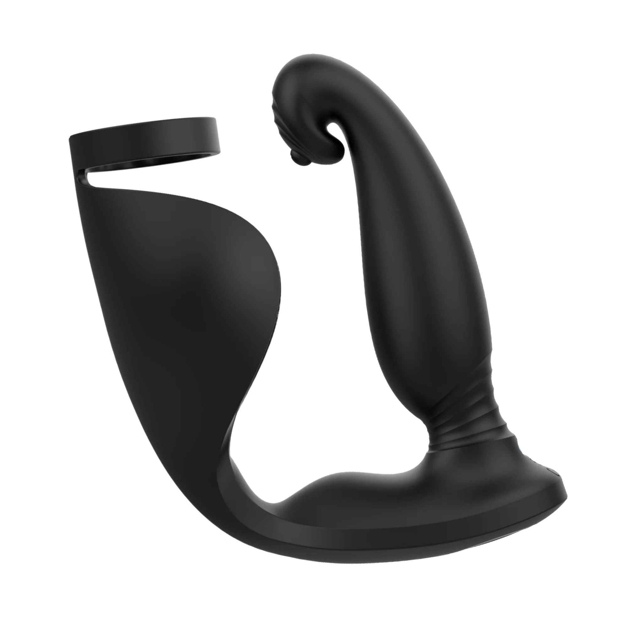 Triple Stimulation Cock Ring - Stay Harder While Vibes Hit Your P-Spot, Balls & Taint! - Image 5