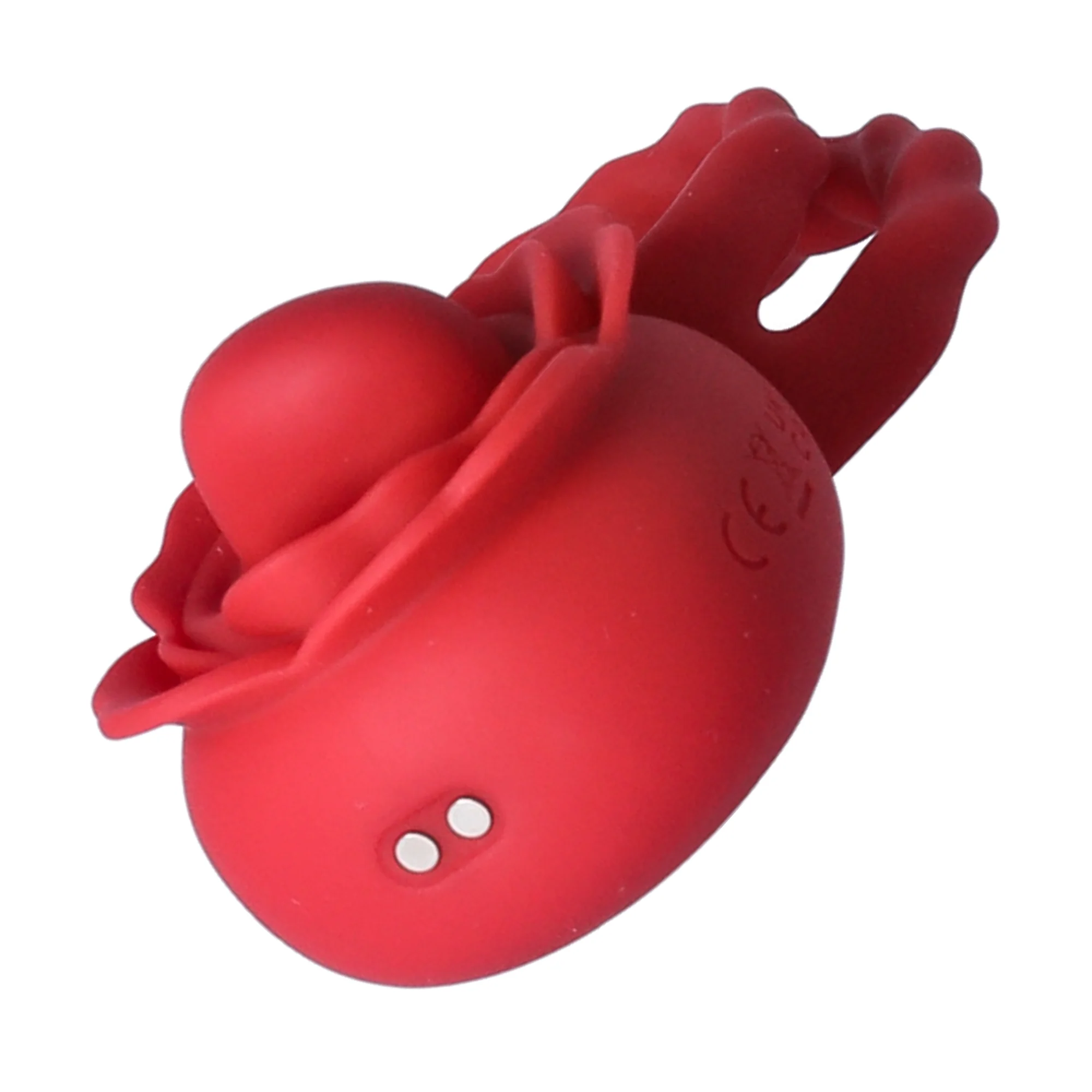 Twirling Tongue Flower Silicone C-Ring - Give Her Oral During Sex While Staying Rock Hard! - Image 7