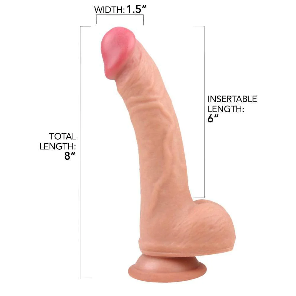 Ultra Real Silicone Suction Cup Dildo - Image 4