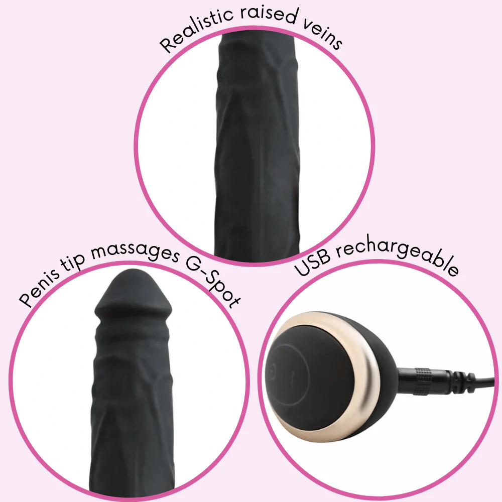 Bato Ultra Real Powerful Rechargeable Dildo Vibrator - Image 6