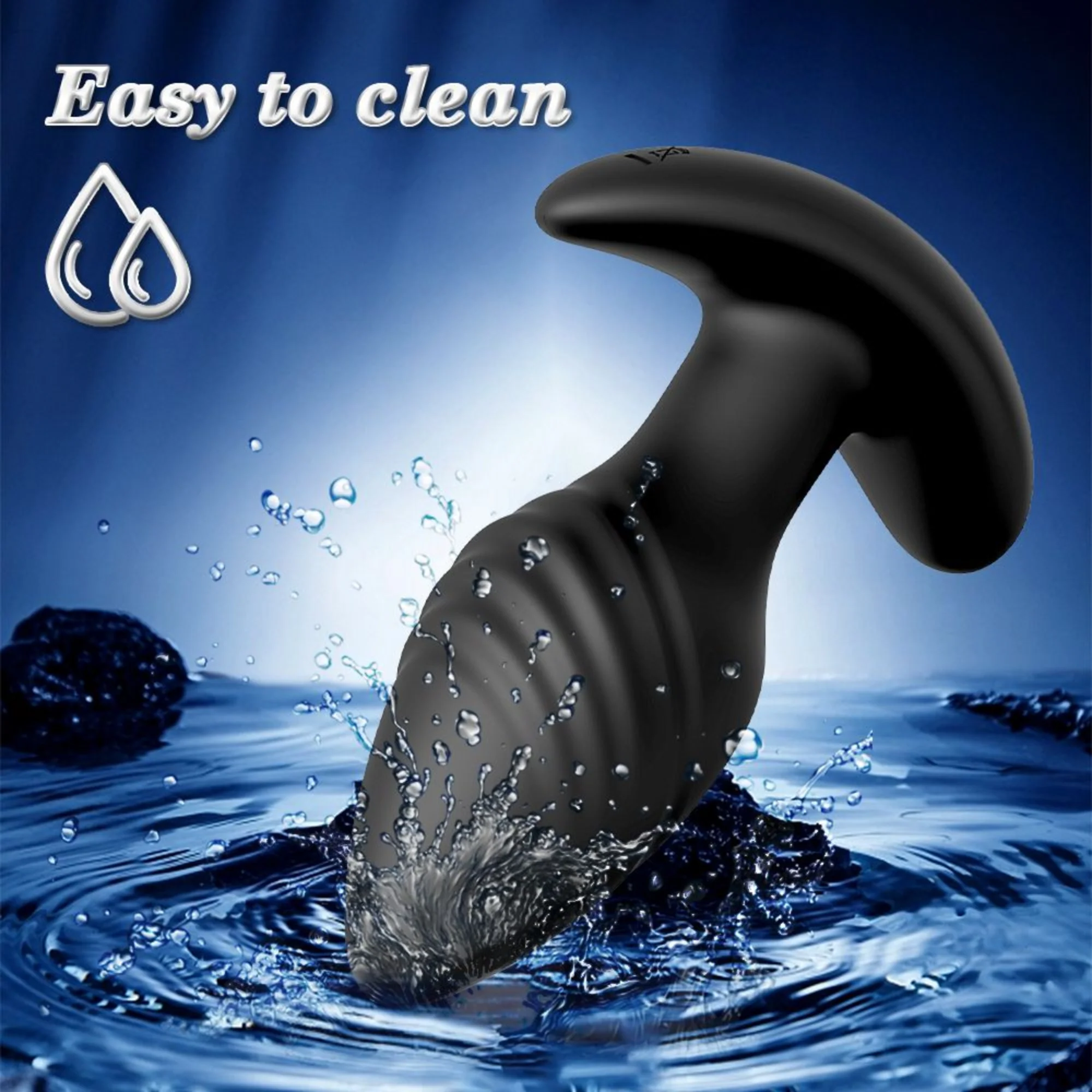 Vibrating & Rotating Bluetooth Butt Plug - Rotates Against Your P-Spot! - Image 10
