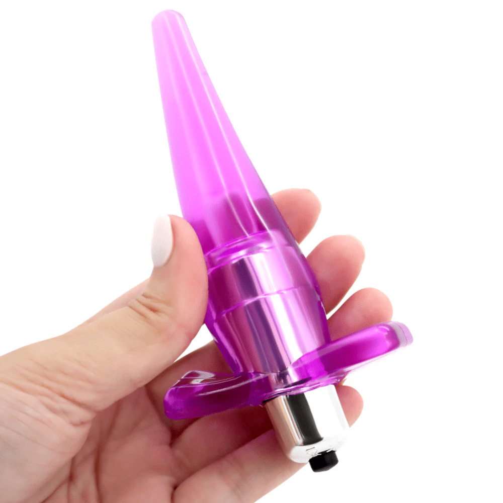 Vibrating Jelly Butt Plug - Image 5