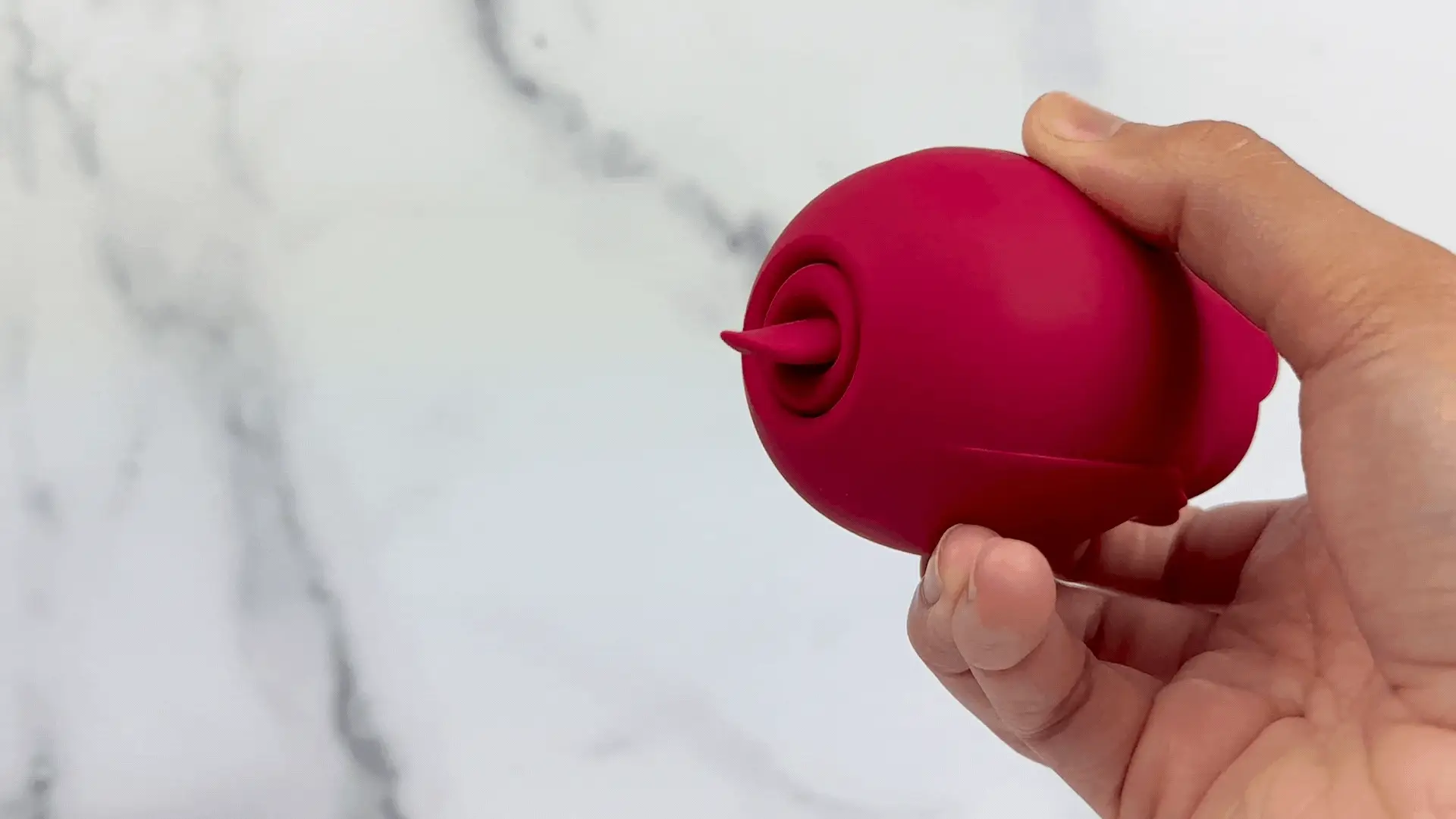 The Rose Vibrator | Duo Flickering Tongue Licker & Clitoral Air Vibrator - Image 2