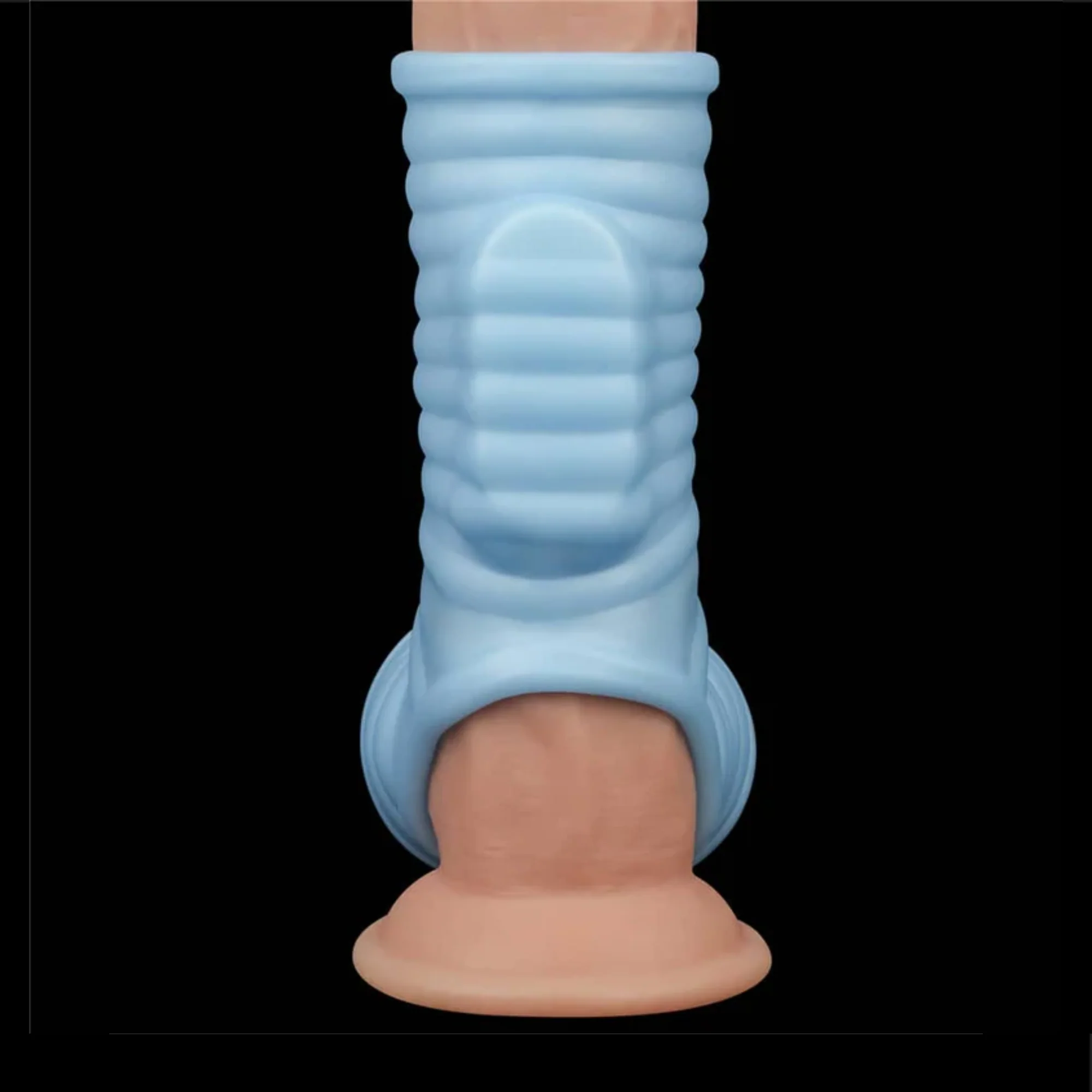 Wave Vibrating Knights Ring Scrotum Sleeve - Image 4