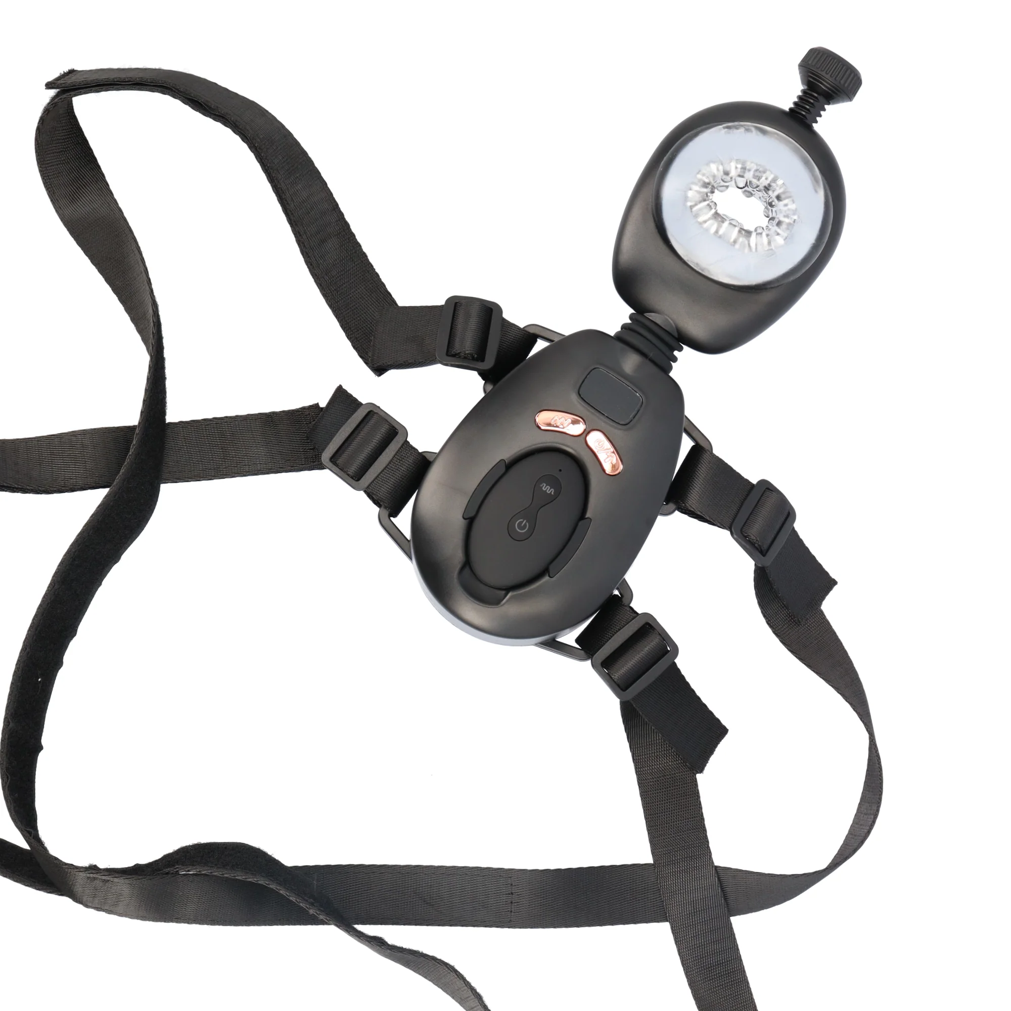 Wearable Tight Grip Thrusting Masturbator with Remote and Adjustable Belts - Hands-Free Solo Play! - Image 3