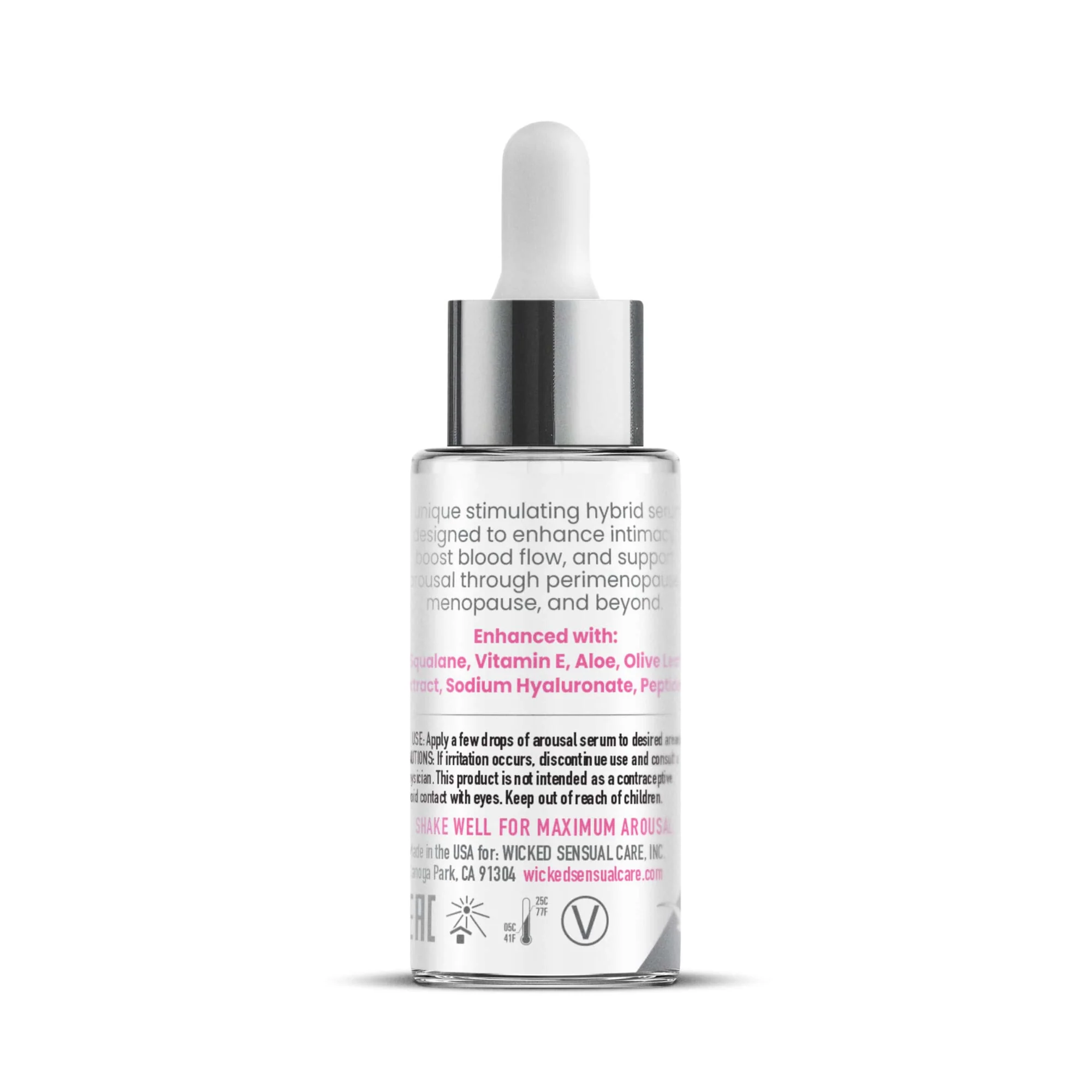 Wicked Simply Timeless Stimulating Hybrid Arousal Serum 1oz - Image 3
