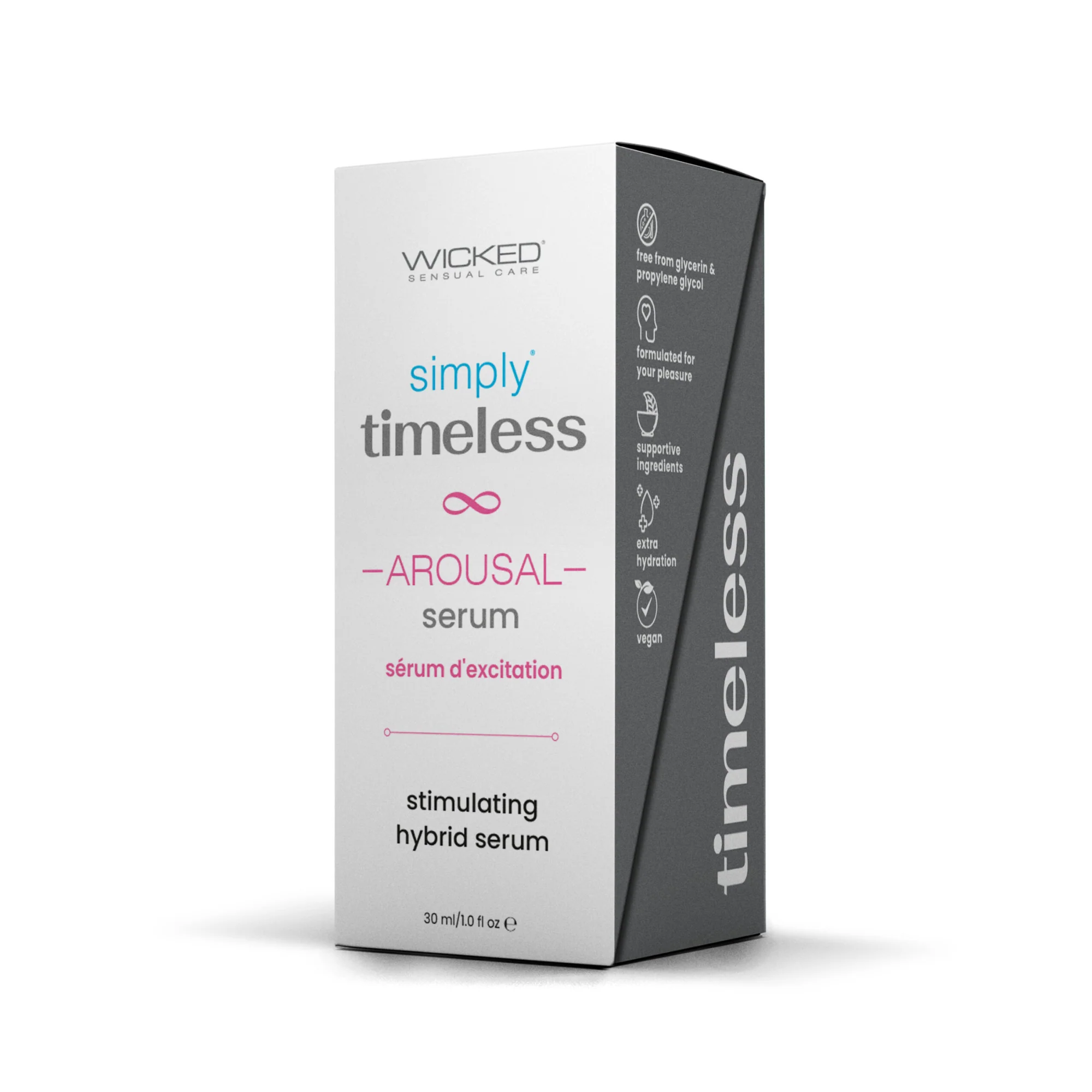 Wicked Simply Timeless Stimulating Hybrid Arousal Serum 1oz - Image 4