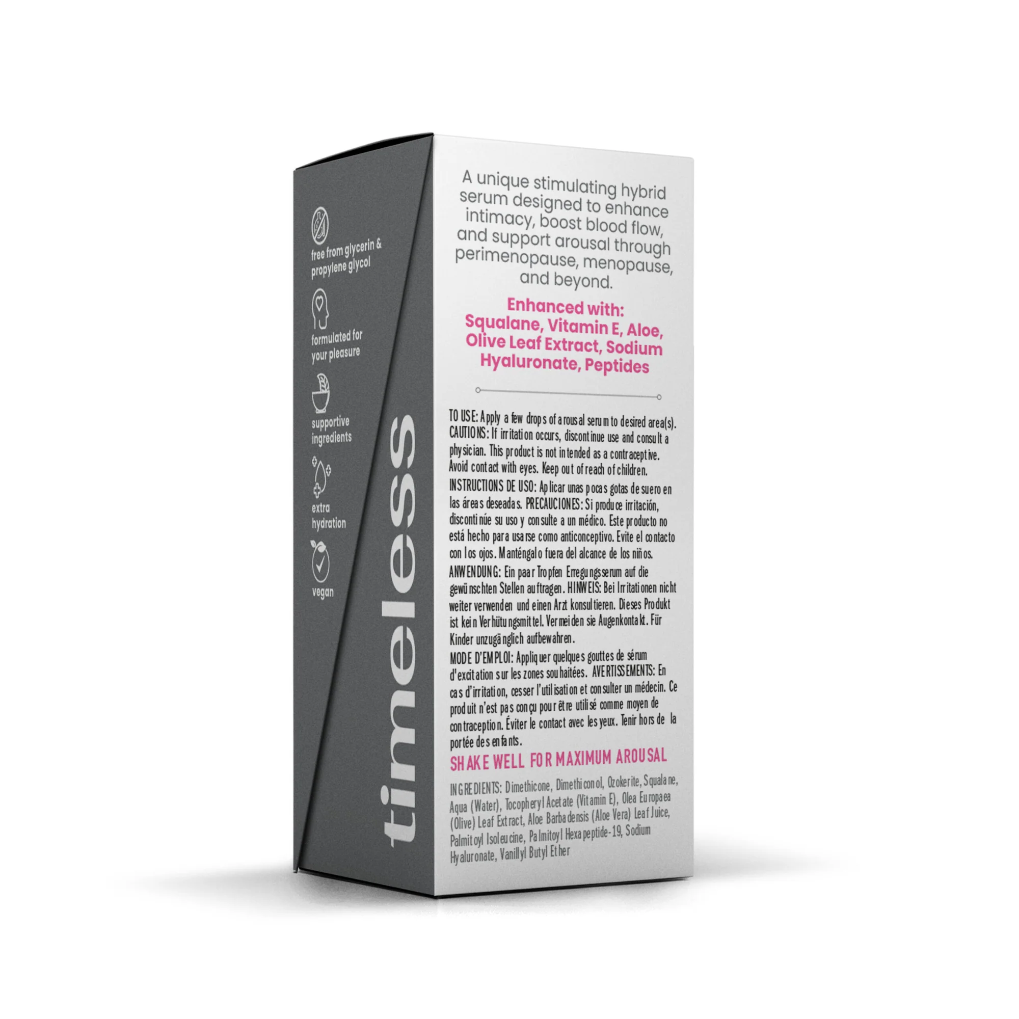 Wicked Simply Timeless Stimulating Hybrid Arousal Serum 1oz - Image 5