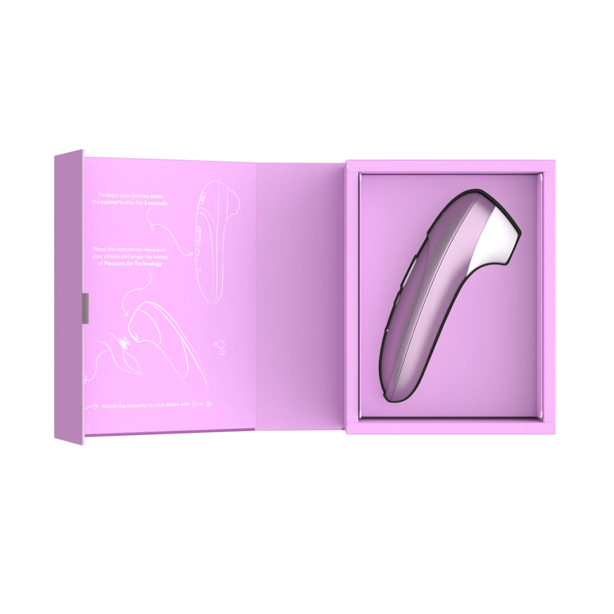 Womanizer Pro Rechargeable Silicone Air Pulse Clit Stimulator - Image 11